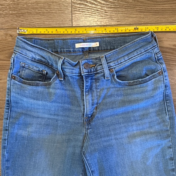 Levi’s Bootcut Jeans Classic Fit Size 6 - Picture 7 of 10